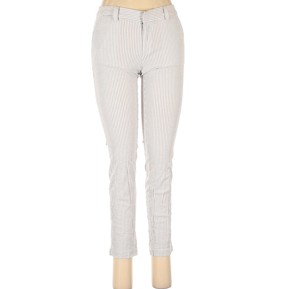 Maison Jules Pinstripe Skinny Pants
